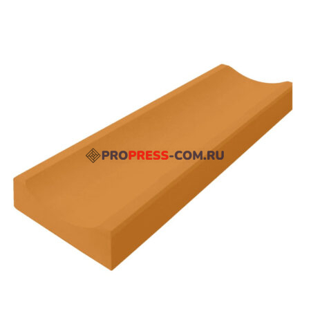 Фото 21 - Лоток Водоотливной ProPress 50х16х5 см (бетонный) Оранжевый